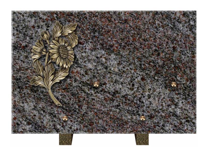 Ventira funeral plaque