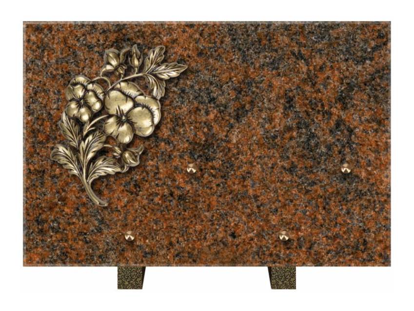 Ventira funeral plaque
