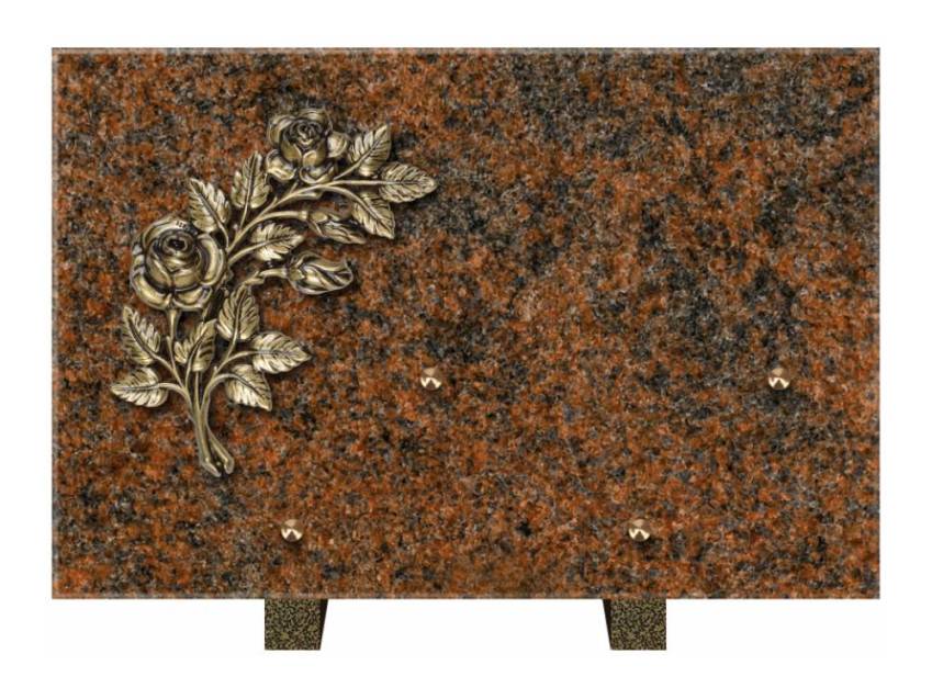 Ventira funeral plaque