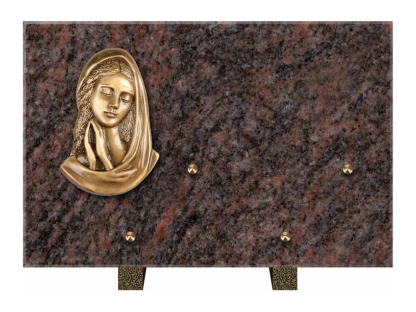 Ventira funeral plaque