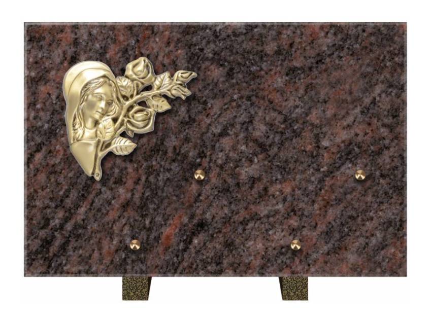 Ventira funeral plaque