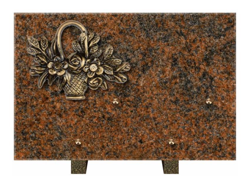 Ventira funeral plaque