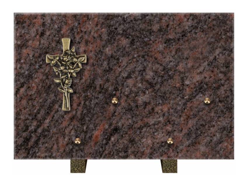 Ventira funeral plaque