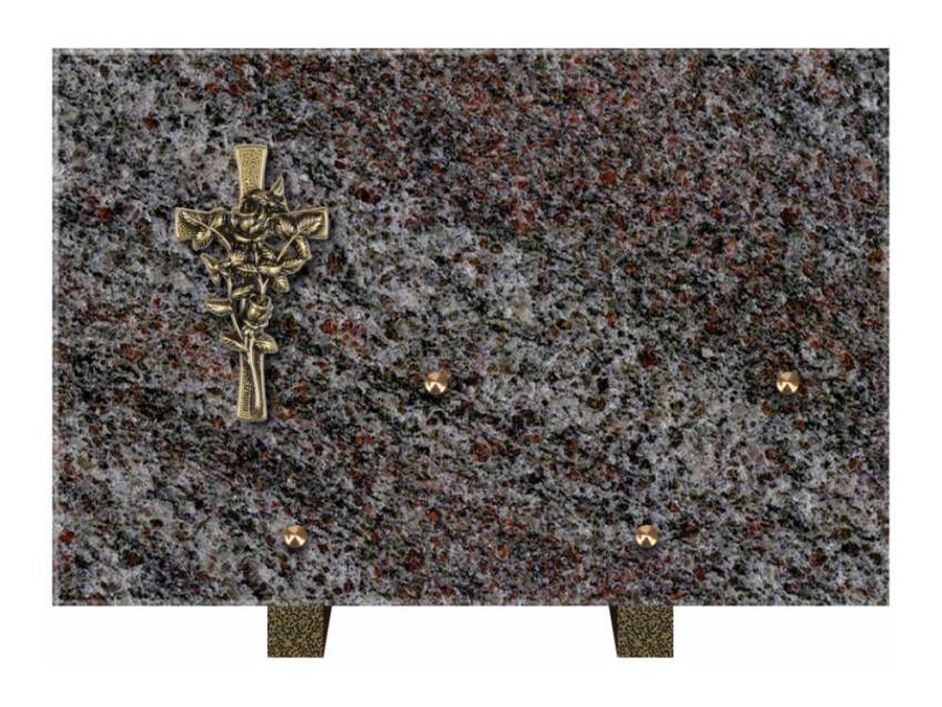 Ventira funeral plaque