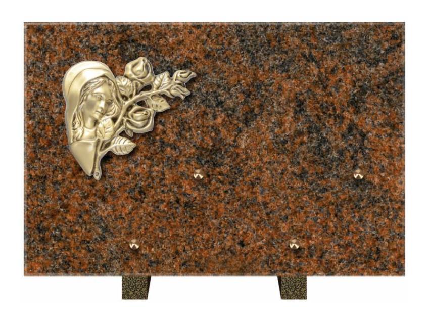Ventira funeral plaque