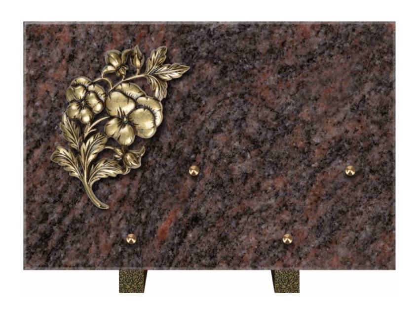 Ventira funeral plaque