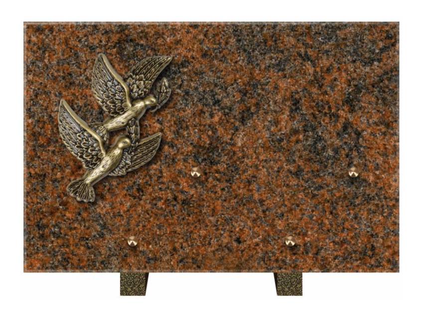 Ventira funeral plaque