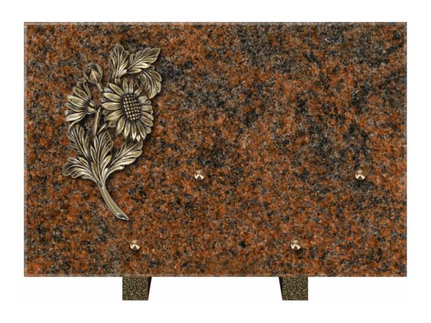 Ventira funeral plaque