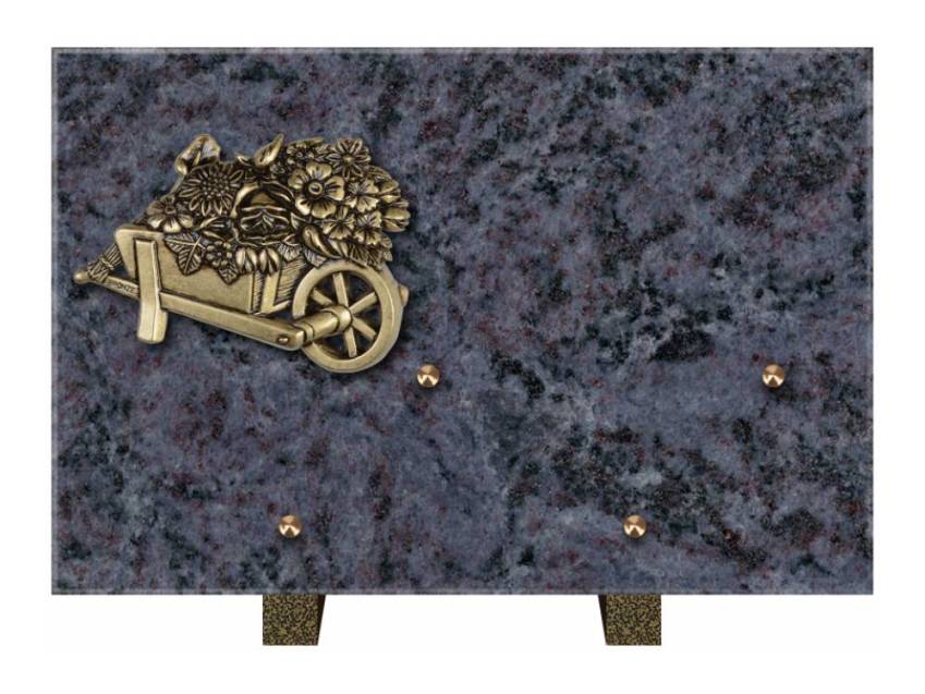 Ventira funeral plaque