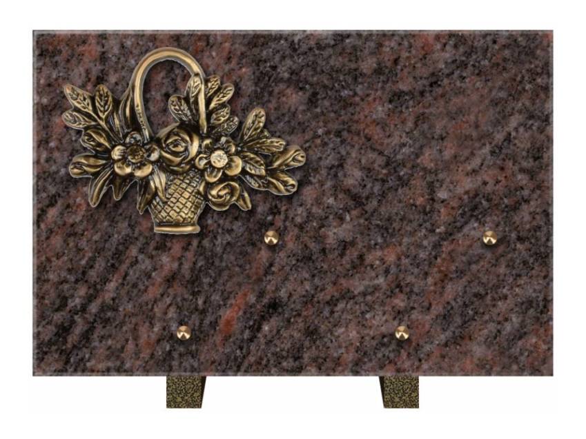 Ventira funeral plaque