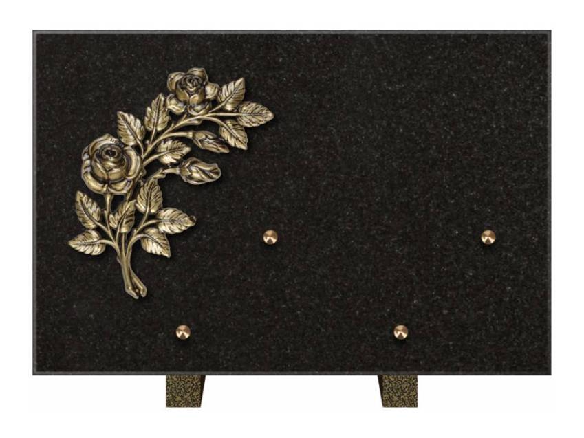 Ventira funeral plaque