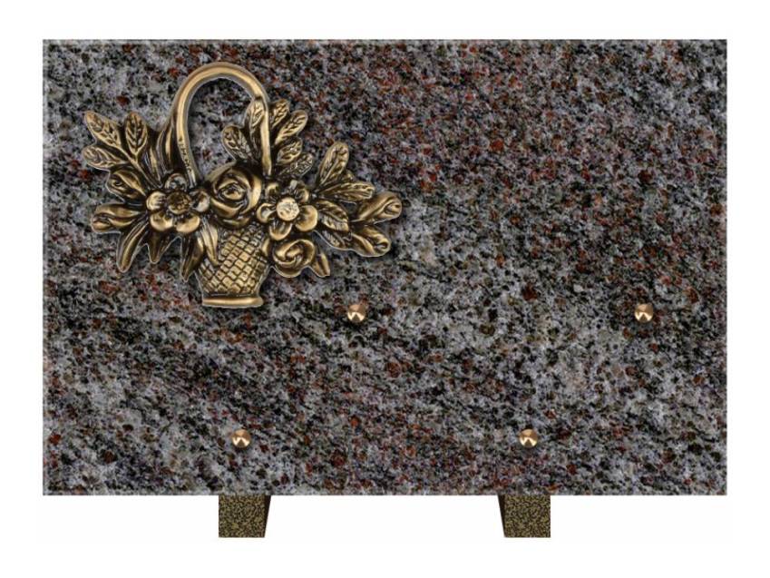 Ventira funeral plaque