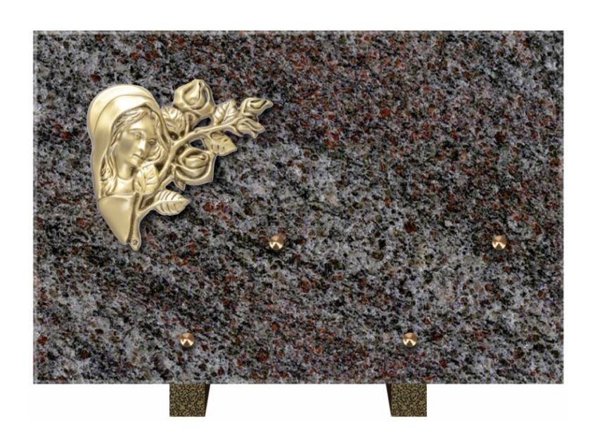 Ventira funeral plaque