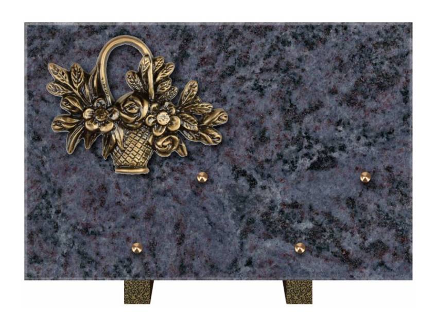Ventira funeral plaque