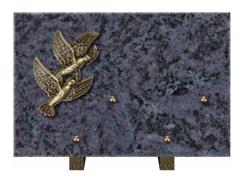 Ventira funeral plaque