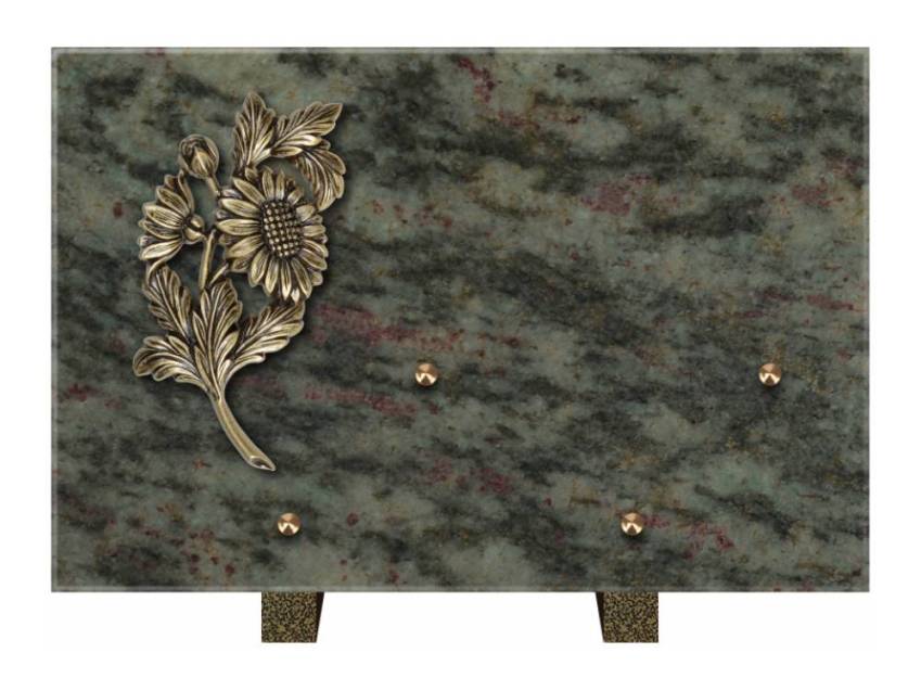Ventira funeral plaque
