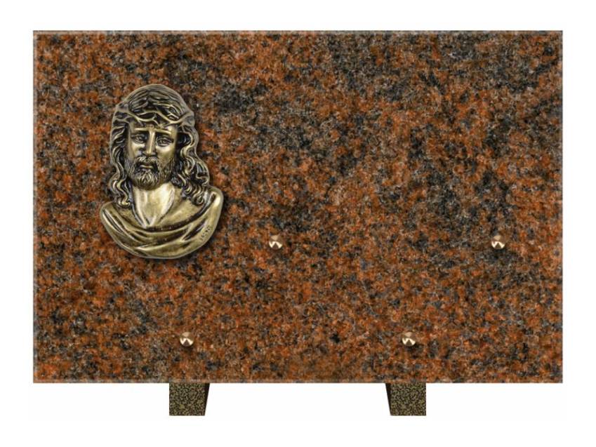 Ventira funeral plaque