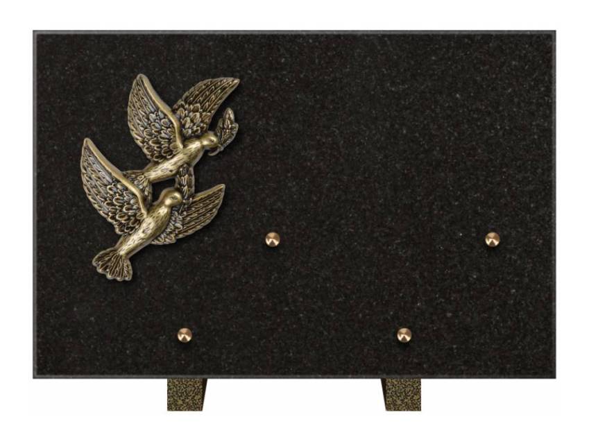 Ventira funeral plaque