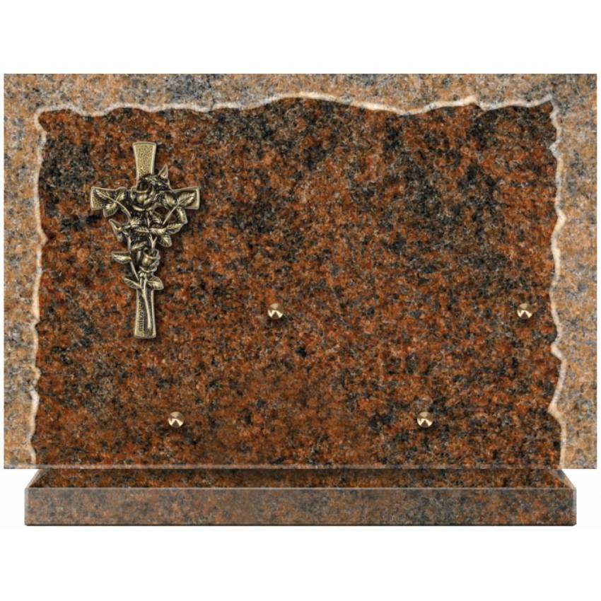 Artistic Granite Rectangle Plaque.