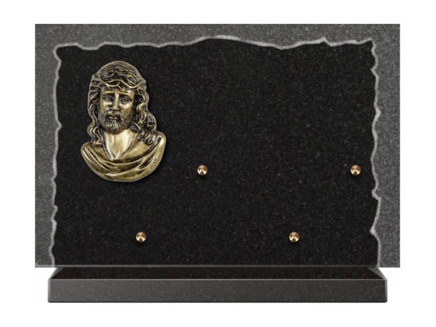 Artistic Granite Rectangle Plaque.