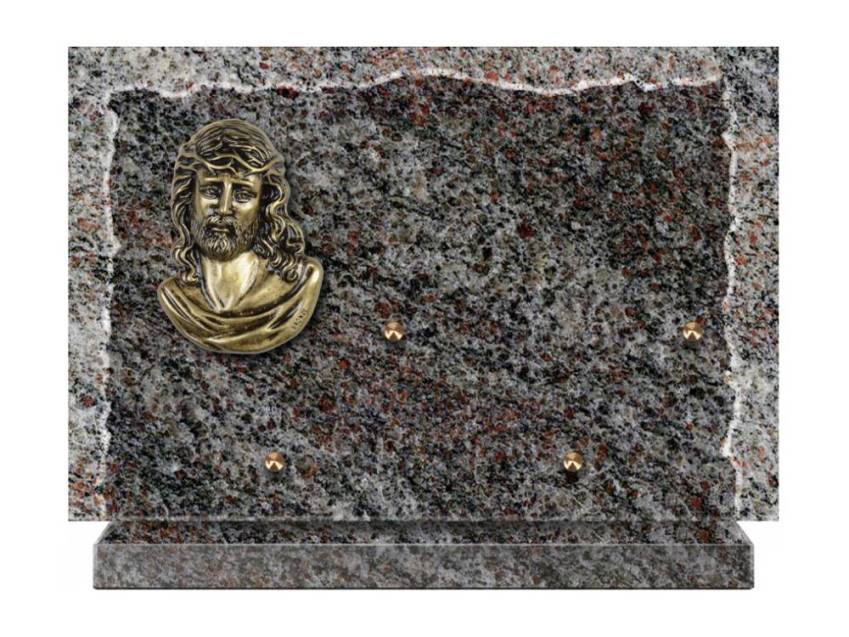 Artistic Granite Rectangle Plaque.