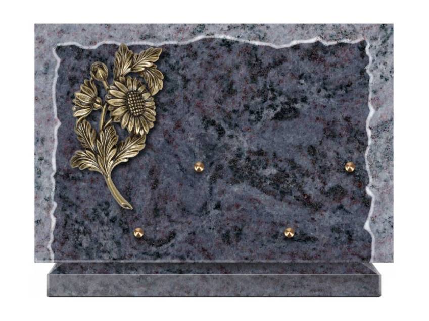 Artistic Granite Rectangle Plaque.