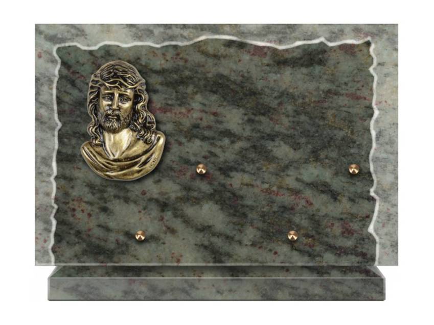 Artistic Granite Rectangle Plaque.