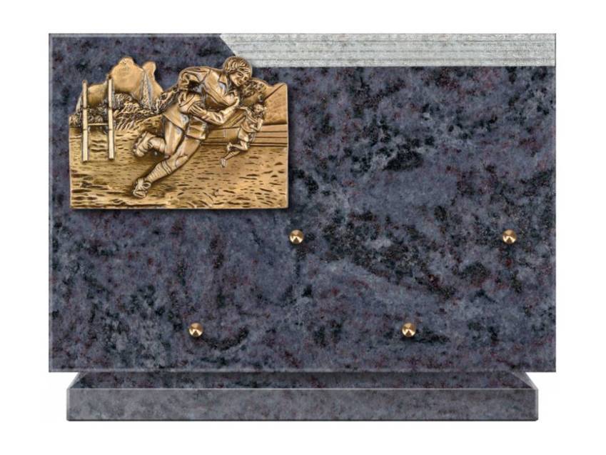 Plaque Granit Rectangle romantique