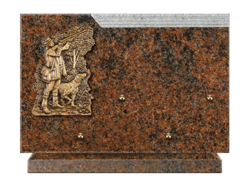 Plaque Granit Rectangle romantique