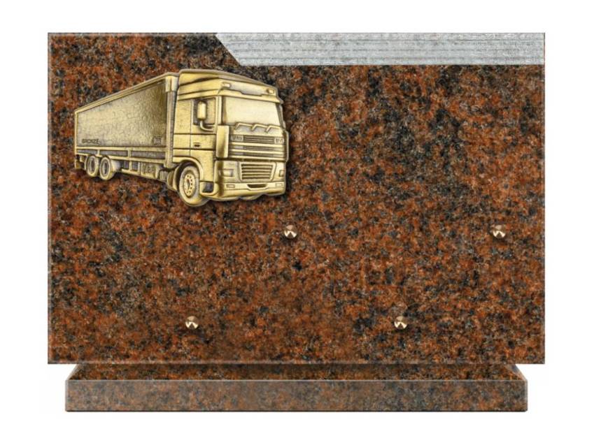 Romantic Rectangle Granite Plaque.