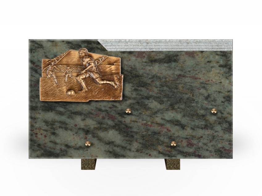 Romantic Rectangle Granite Plaque.