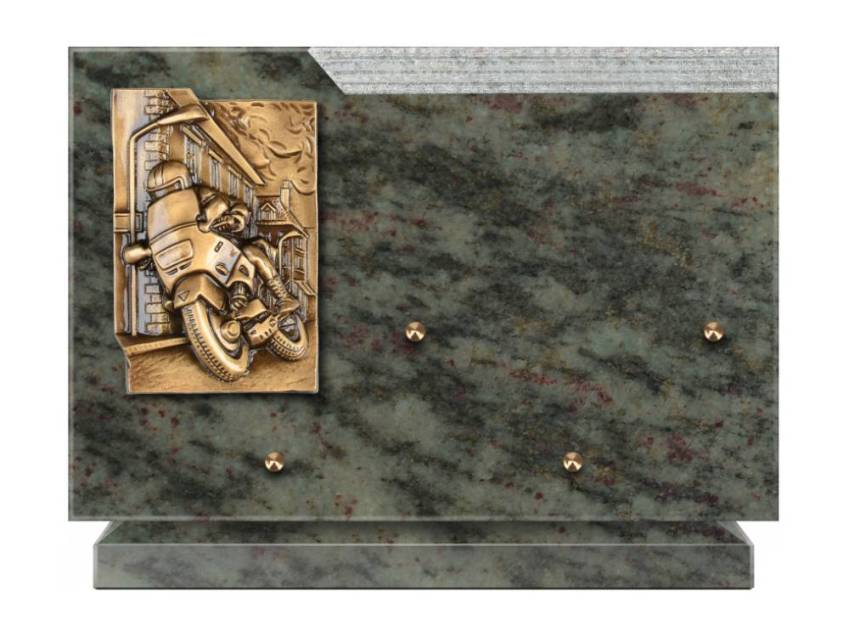 Plaque Granit Rectangle romantique