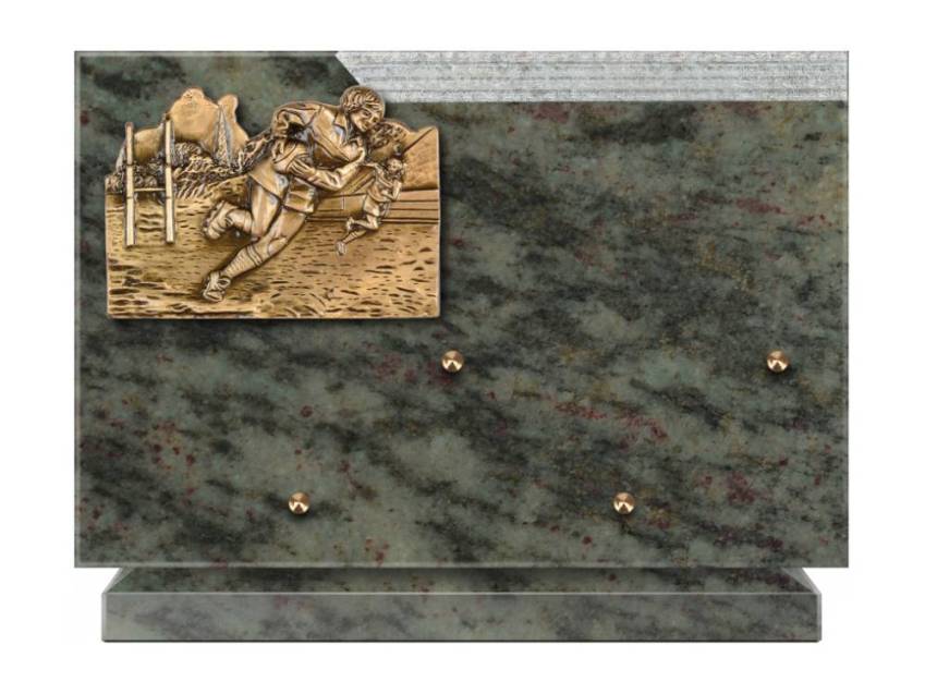 Romantic Rectangle Granite Plaque.