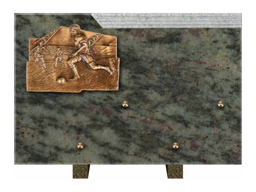 Romantic Rectangle Granite Plaque.