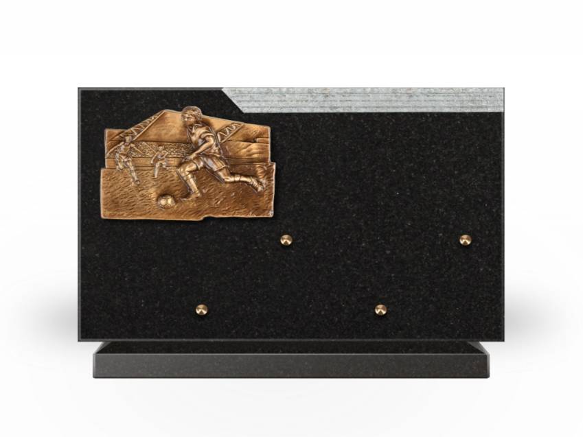 Romantic Rectangle Granite Plaque.