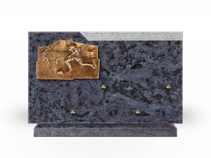 Romantic Rectangle Granite Plaque.