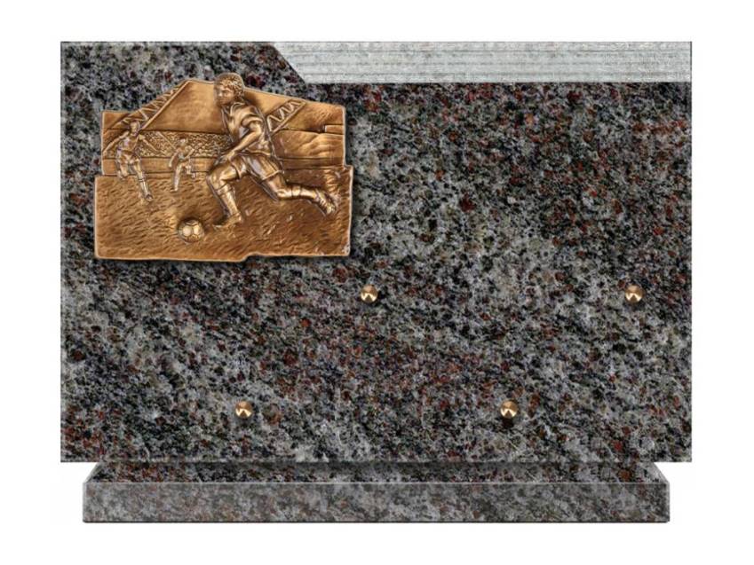 Romantic Rectangle Granite Plaque.