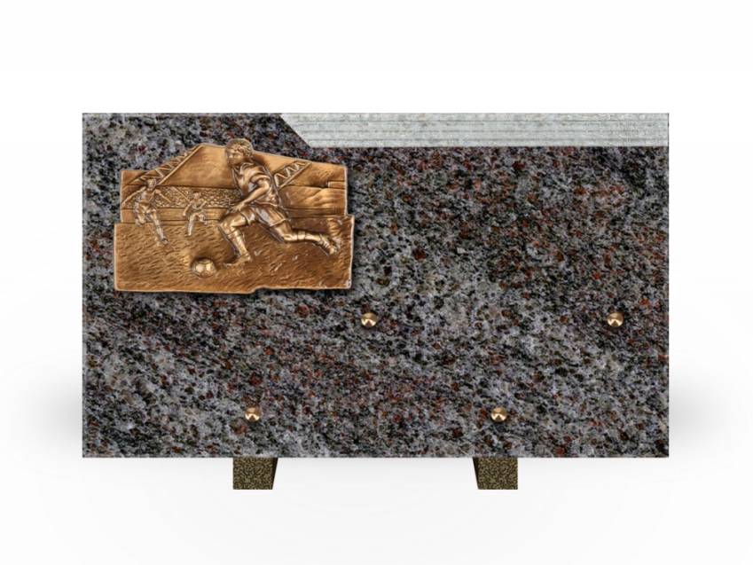 Romantic Rectangle Granite Plaque.