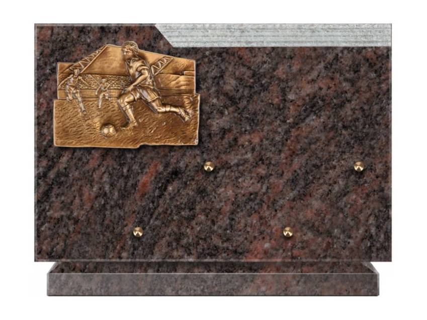 Romantic Rectangle Granite Plaque.