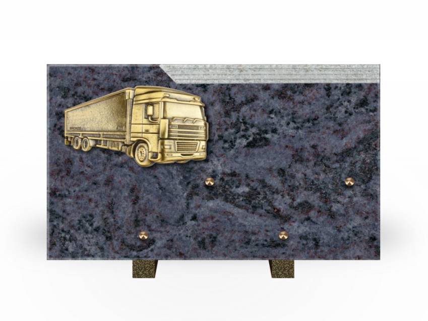 Romantic Rectangle Granite Plaque.