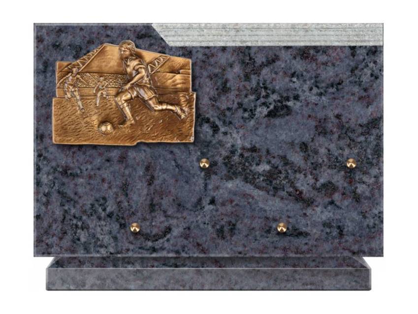 Plaque Granit Rectangle romantique