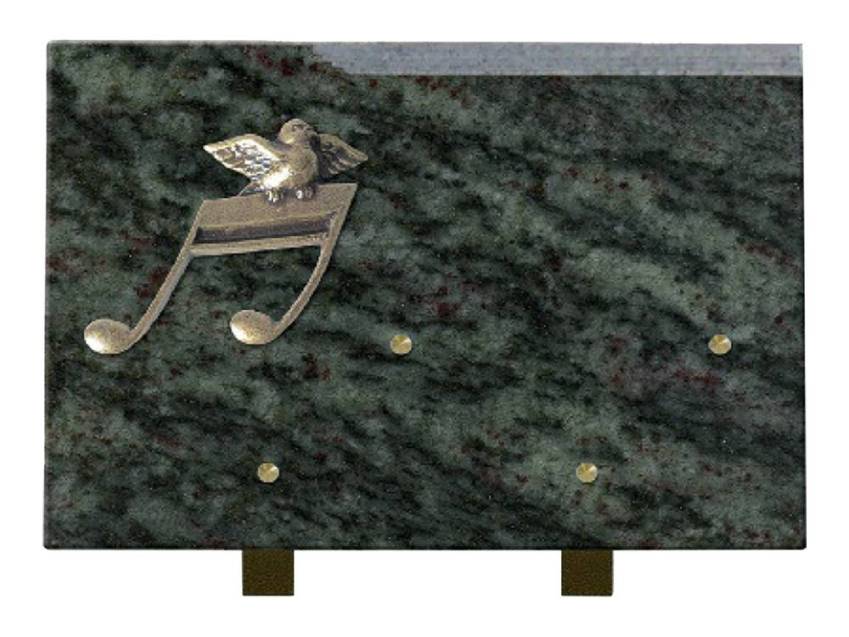 Romantic Rectangle Granite Plaque.