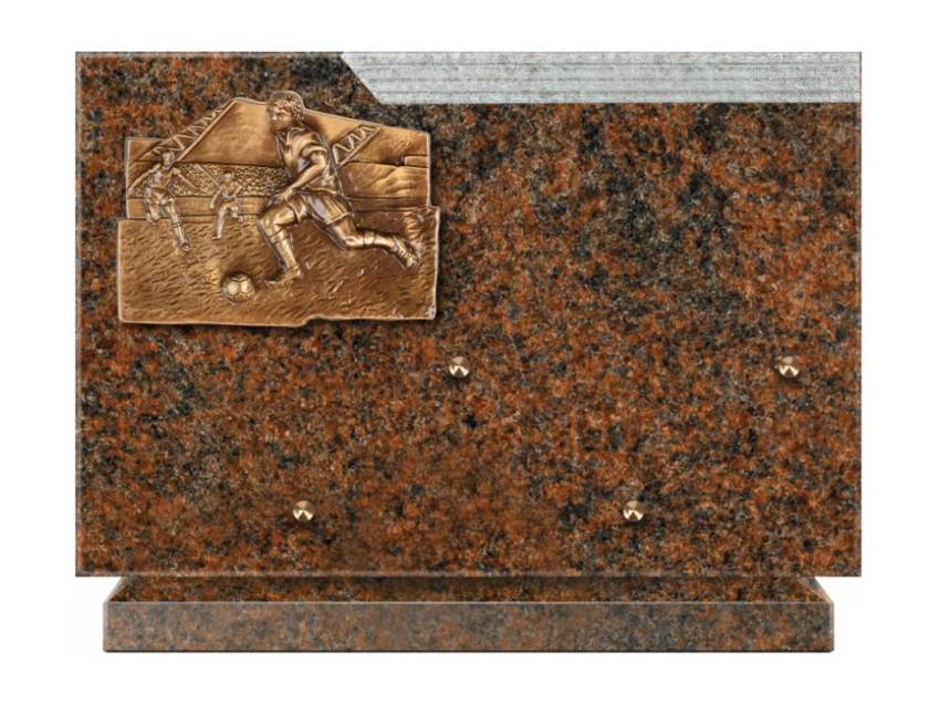 Romantic Rectangle Granite Plaque.