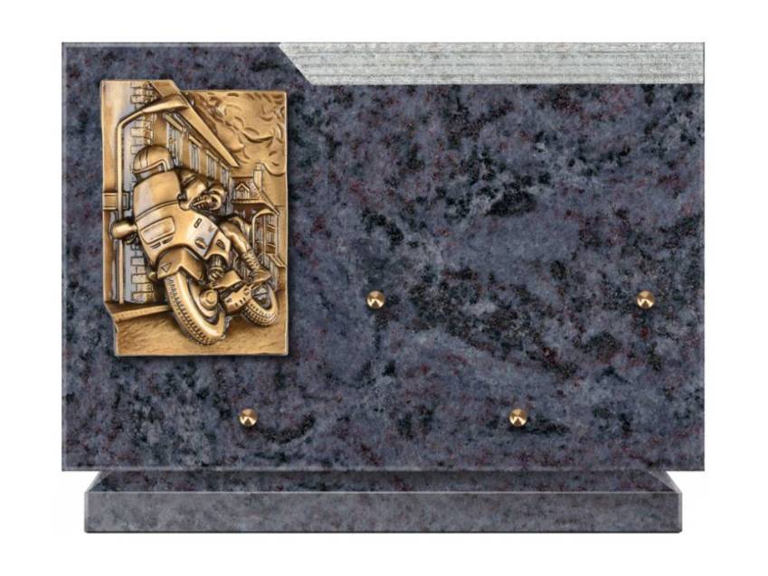 Romantic Rectangle Granite Plaque.