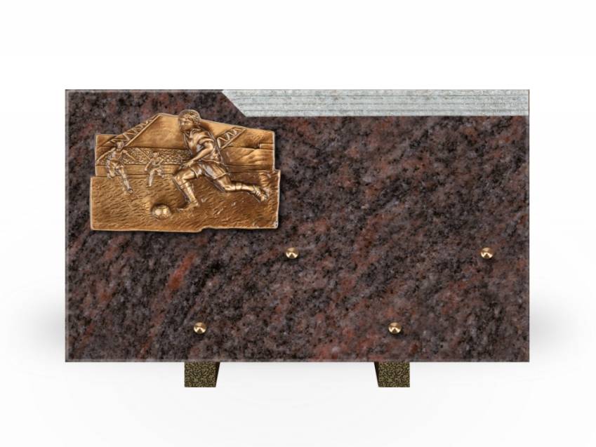 Romantic Rectangle Granite Plaque.