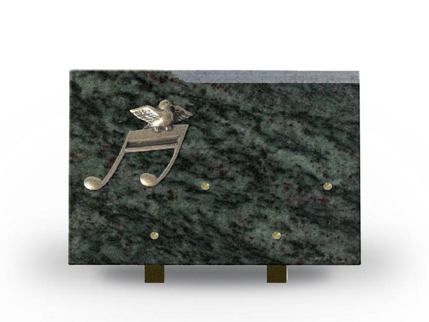 Plaque Granit Rectangle romantique