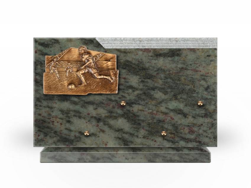 Romantic Rectangle Granite Plaque.