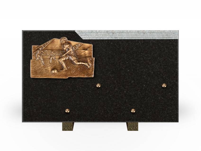 Romantic Rectangle Granite Plaque.