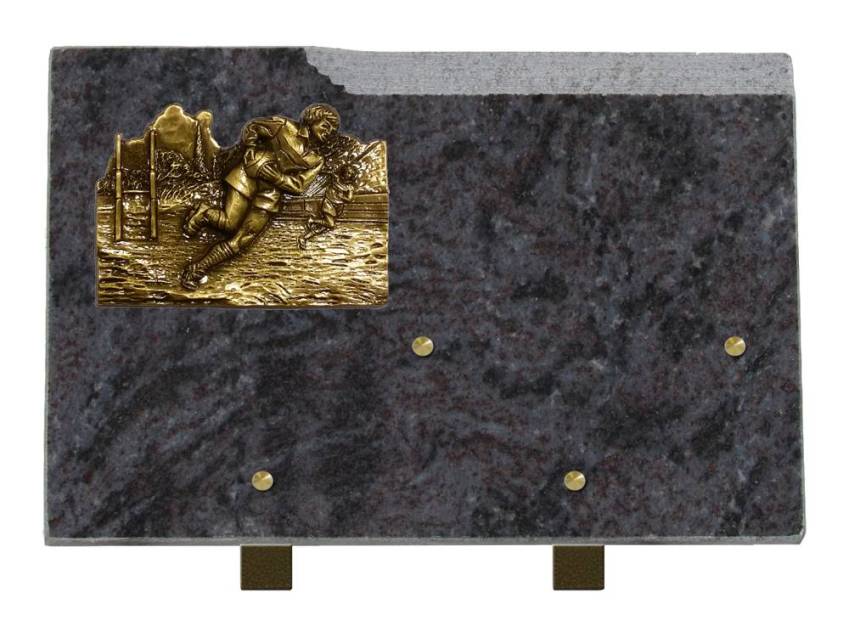 Romantic Rectangle Granite Plaque.