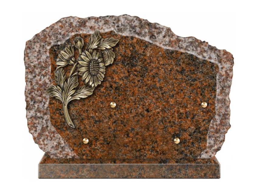 Plaque Granit artisanale romantique